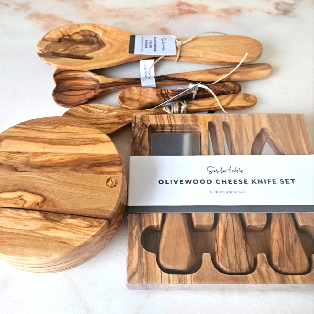 Sur La Table Brown and Tan Kitchen Tools Set